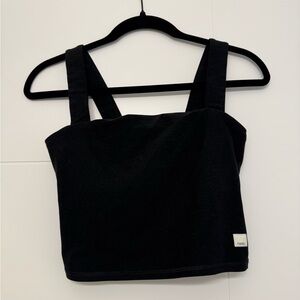 Black Vuori Elevation Square Neck Tank - Small